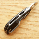 Spyderco Chicago Linerlock Folding Knife 2" CTS-BD1 Steel Blade Black G10 Handle