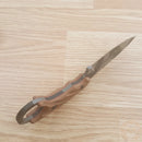 TOPS C.U.T. 4.0 Fixed Knife 4.25" 1095HC Steel Full Tang Blade Tan Micarta Handle