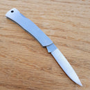 Case XX Executive Lockback Folding Knife 2.25" Stainless Blade Stainless Handle