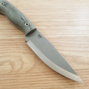 Condor Ripper Fixed Knife 4.5" 1095HC Steel Full Tang Blade Black Micarta Handle