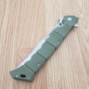 Cold Steel Large Luzon Liner Folding Knife 6" 8Cr13MoV Steel Blade OD Green GFN Handle