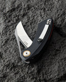 Bestech Knives Bihai Linerlock Folding Knife 2.13" 14C28N Steel Blade Black G10 Handle