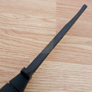 Cold Steel Trainer Fixed Knife 7" Blade Black Rubber One Piece Construction