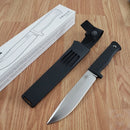 Fallkniven A1 Survival Fixed Knife 6.13" VG-10 Steel Blade Black Rubber Handle