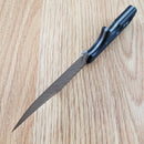 Cold Steel Mini Tac Fixed Knife 3.63" 8Cr13MoV Steel Blade Black Griv-Ex Handle