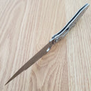Spyderco Police Model Folding Knife 4.15" VG10 Steel Blade 2Cr13 Stainless Handle