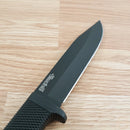 Cold Steel SRK Fixed Knife 6" SK5 Steel Clip Point Blade Black Kray-Ex Handle