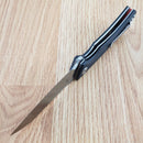 Bestech Knives TEXEL Folding Knife 3.25" D2 Tool Steel Blade Black G10 Handle