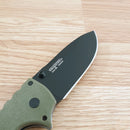 Cold Steel 4-Max Scout Folding Knife 4" AUS-10A Steel Blade Green Griv-Ex Handle