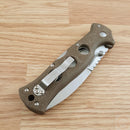 Cold Steel Gunsite Counter Folding Knife 4" AUS10A Steel Blade Griv-Ex Handle