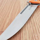 Cold Steel Large Luzon Folding Knife 6" 8Cr13MoV Stainless Steel Blade Orange GFN Handle