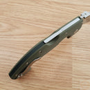 Cold Steel Spartan Folding Knife 4.5" CPM-S35VN Steel Blade OD Green G10 Handle