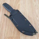 ESEE Model 4 Gunsmoke Fixed Knife 4.5" Full Tang 1095HC Steel Blade G10 Handle