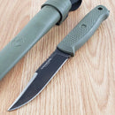 Condor Bushglider Fixed Knife 4.25" 1095HC Steel Full Blade OD Green Polypropylene Handle