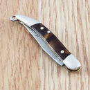 Rough Ryder Mini Toothpick Folding Knife 440 Steel Blade Imitation Tortoise Shell Handle