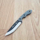 TOPS Mini Scandi Fixed Knife 2.75" 1095HC Steel Full Tang Blade Micarta Handle