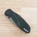 Kershaw Blur Folding Knife 3.5" Damascus Steel Blade Aluminum/Trac-Tec Handle