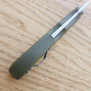Cold Steel Bush Ranger Lite Folding Knife 3.5" 8Cr13MoV Steel Blade GRN Handle