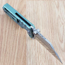Artisan Proponent Frame Folding Knife 4" S35VN Steel Tanto Blade Titanium Handle