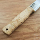 Casstrom Bushcraft Fixed Knife 4.5" Sleipner Tool Steel Full Tang Blade Curly Birch Handle