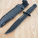 Cold Steel Leatherneck SF Fixed Knife 6.75" D2 Tool Steel Blade Black Kray-Ex Handle
