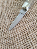 Schrade Old Timer Middleman Pocket Knife Stainless Steel Blades Delrin Handle