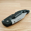 Cold Steel XL Voyager Folding Knife 5.5" AUS-10A Steel Blade Black Griv-Ex Handle