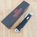Rough Ryder Reserve Kayak Folding Knife 5" D2 Tool Steel Blade Black Oak Handle