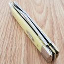 Case XX Large Stockman Pocket Knife Carbon Steel Blades Yellow Synthetic Handle
