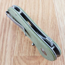 Civivi Gordo Linerlock Folding Knife 2.5" D2 Tool Steel Blade Green G10 Handle