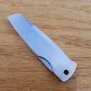 Case XX Executive Lockback Folding Knife 2.25" Stainless Blade Stainless Handle