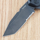 Kershaw Analyst Folding Knife 3¼" 8Cr13Mov Steel Blade Glass Filled/Nylon Handle