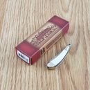 Rough Ryder Mini Folding Knife Stainless Razor Blade Mother Of Pearl Handle