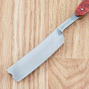 Rough Ryder Folding Razor 3.5" Mirror Finish Stainless Blade MOP/Abalone Handle