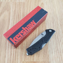 Kershaw Debris Folding Knife 2.75" D2 Tool Steel Blade Glass Filled Nylon Handle