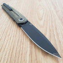 Artisan Sirius Linerlock Folding Knife 3.5" AR-RPM9 Steel Blade Micarta Handle