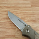Cold Steel Verdict Folding Knife 3" 4116SS Steel Blade Dark Earth GFN Handle