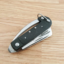 Frost Cutlery Seamans Pocket Knife Stainless Steel Blades ABS Handle