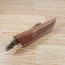 BPS Knives Bushcraft Fixed Knife 5" 5Cr14MoV Steel Full Blade Walnut Handle