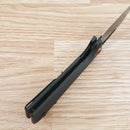 CJRB Ruffian Folding Knife 3.09" AR-RPM9 Steel Wharncliff Blade Black G10 Handle