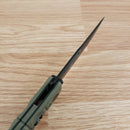 Cold Steel Medium Luzon Folding Knife 4"  8Cr13MoV Stainless Blade OD Green GFN Handle