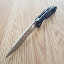 Spyderco Resilience Folding Knife 4.25" Part Serrated 8Cr13MoV Steel Blade FRN