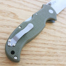 Cold Steel Bush Ranger Lite Folding Knife 3.5" 8Cr13MoV Steel Blade GRN Handle