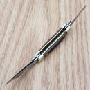 Rough Ryder Tiny Stockman Pocket Knife 440 Steel Blades Amber Jigged Bone Handle