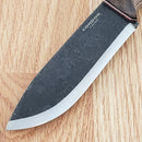 Condor Bisonte Fixed Knife 4.63" Full Tang 1095HC Steel Blade Walnut Handle