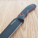 Rough Ryder Neck Fixed Knife 3" 3Cr13 Steel Full Tang Blade Black G10 Handle