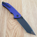 Civivi Brazen Linerlock Folding Knife 3.5" D2 Tool Steel Blade Purple G10 Handle