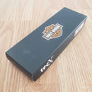 Case XX Harley Fixed Knife 3.75" Stainless Steel Dagger Blade Black G10 Handle
