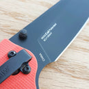 Kershaw Barricade Folding Knife 3.5″ 8Cr13MoV Steel Blade Orange GRN Handle
