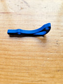 Flytanium Blue G-10 Backspacer For The Benchmade Mini Bugout Knife Matte Finish